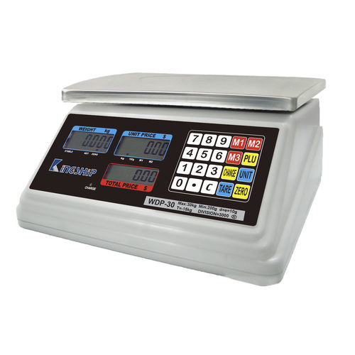Balanza de plataforma - WDP Series - KINGSHIP WEIGHING MACHINES CORP. - electrónica / peso precio / kg