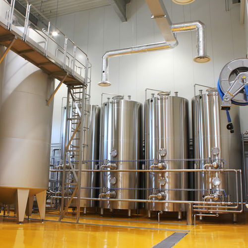 Depósito de proceso - syrup room - ZIPTECH LLC - de bebidas / de acero inoxidable / cilíndrico