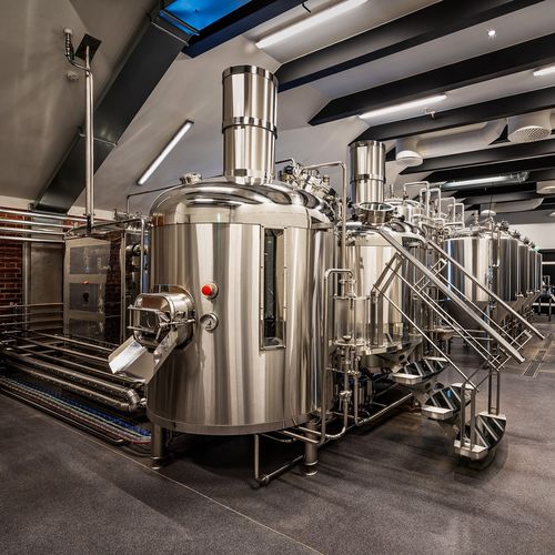 Sistema para elaboración de cerveza - Turnkey brewery - ZIPTECH LLC
