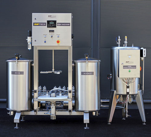 Llenadora de limpieza - ZIPTECH LLC - totalmente automática / para cerveza / para la industria agroalimentaria