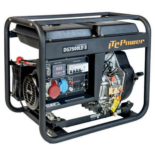 Grupo electrógeno diésel - DG L series - ITC Power - trifásico / monofásico / 50 Hz