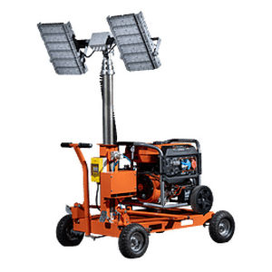 Torre de iluminación LED - P4.5 GR6500 - GRUPEL - con motor de gasolina / monofásica / trifásica