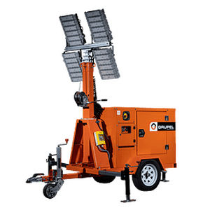 Torre de iluminación LED - M7 - GRUPEL - con motor diésel / trifásica