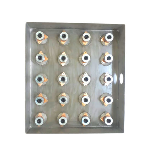 Transductor de ultrasonidos de placa - Roop Ultrasonix Ltd - con contacto / por ultrasonidos / electrónico