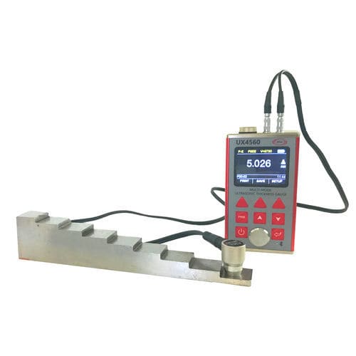 Medidor de espesores por ultrasonidos - UX 4560 - Roop Ultrasonix Ltd - de metal / de corrosión / de vidrio