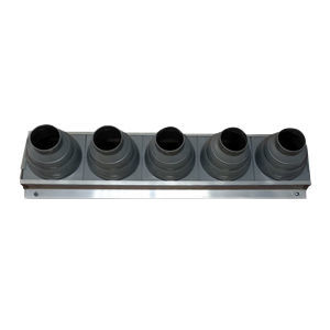 Rejilla de ventilación de aluminio anodizado - BRINNER - orientable / multiboquillas