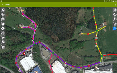 Software de transmisión de datos - GridGIS Map Creator - High Sense Solutions Inc. - de red / Bluetooth