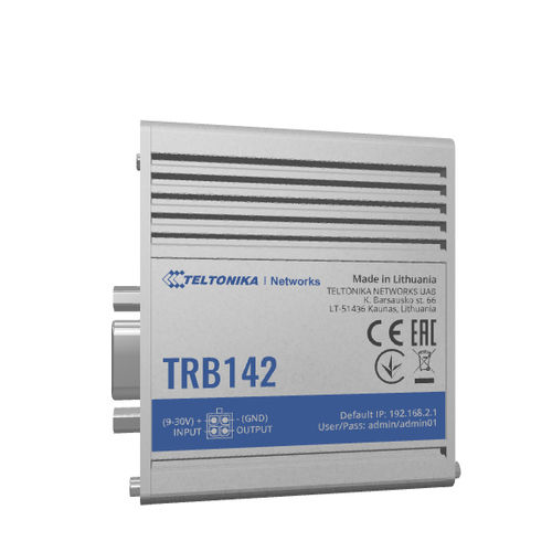 Pasarela de comunicación - TRB142 - Teltonika Networks - industrial / IoT / TCP