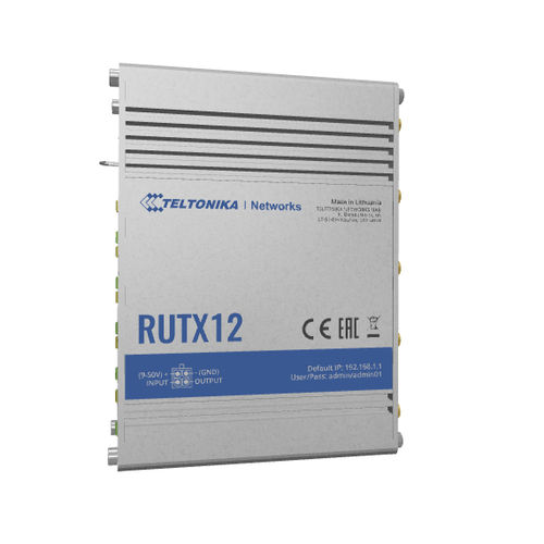 Router celular - RUTX12 - Teltonika Networks - WAN / LTE / WiFi