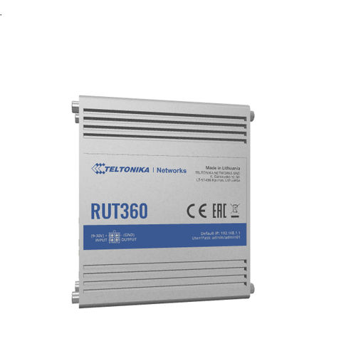 Router celular - RUT360 - Teltonika Networks - de datos / punto de acceso inalámbrico / Ethernet