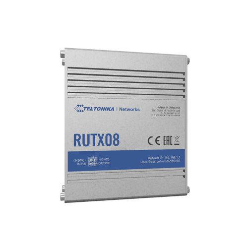 Router Ethernet - RUTX08 - Teltonika Networks - de comunicación / Gigabit Ethernet / OpenWrt