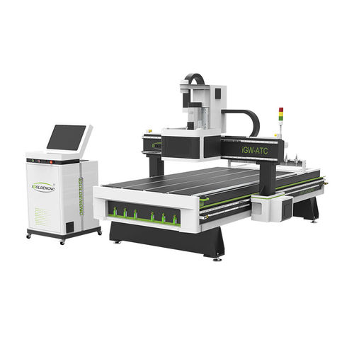 Recortadora con cambiador automático de herramienta - iGW-ATC-1325 - igoldencnc - CNC / automática / Z