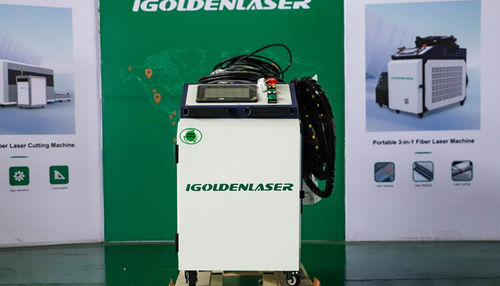 Máquina de limpieza láser de fibra - iGCL-HC(S) - igoldencnc - automática / de desherrumbramiento / portátil