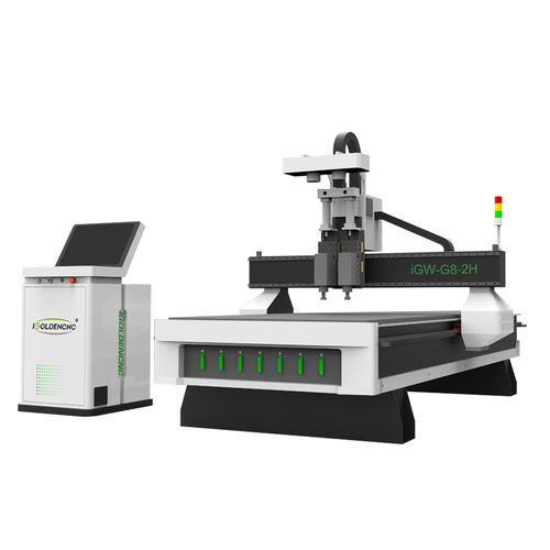 Fresadora recortadora - iGW-G8-2H - igoldencnc - multieje / vertical / con servomotor
