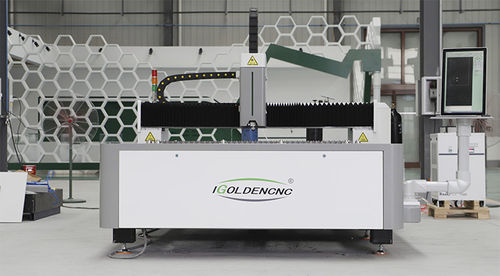 Máquina de corte láser de fibra - iGR-FT 3015 - igoldencnc - para acero al carbono / para cobre / de paneles