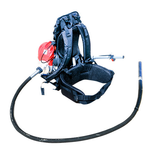 Vibrador eléctrico - BackPack - ENAR - rotativo / de hormigón / para manguera
