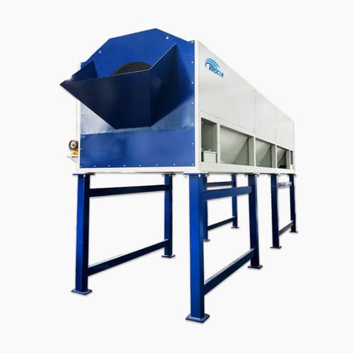 Reja de desbaste rotativa - Wiscon envirotech Inc - gruesa