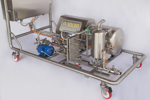 Pasteurizador para zumo de frutas - Soldo Cavitators - compacto