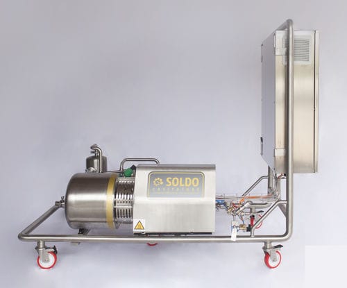 Pasteurizador para helados - Soldo Cavitators - compacto
