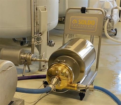 Pasteurizador para huevos - Soldo Cavitators - compacto