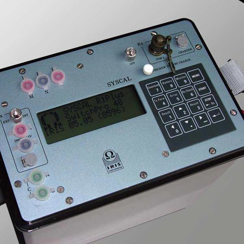 Instrumento de medida resistividad - Syscal R1 Plus - Iris Instruments - de polarización inducida / de cargabilidad / de salinidad