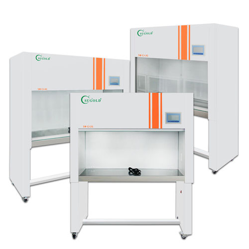 Cabina de limpieza de laboratorio - SW-CJ-2G - Zhejiang FUXIA Medical Technology Co., Ltd. - con ruedas / de flujo laminar horizontal / UV