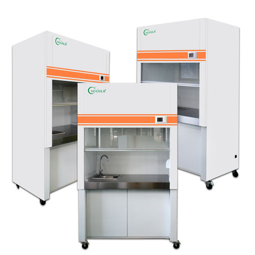 Campana de extracción de laboratorio - FX-FH series - Zhejiang FUXIA Medical Technology Co., Ltd. - con ruedas / de acero inoxidable / UV