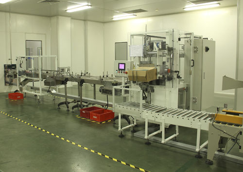 Encajadora semiautomática - ZXJ10 - Nantongtongji Co.,LTD. - para cajas / para la industria alimentaria / para aplicaciones médicas