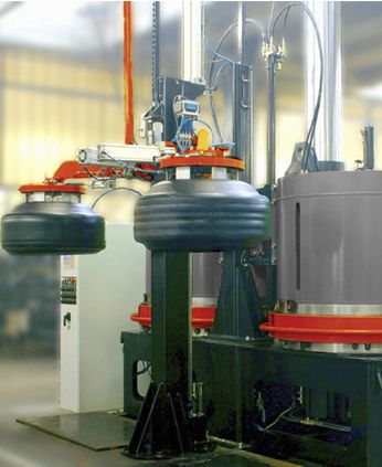 Prensa de columna - Nantongtongji Co.,LTD. - neumática / de producción / automática