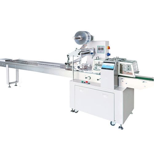 Máquina de acondicionamiento controlada por PLC - XZB500 - Nantongtongji Co.,LTD. - con film / de bolsas / para la industria agroalimentaria