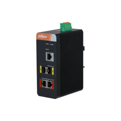 Conmutador Ethernet industrial - PFS4204-2GT-DP - Zhejiang Dahua Technology Co.,Ltd. - administrable / 3 puertos / gigabit