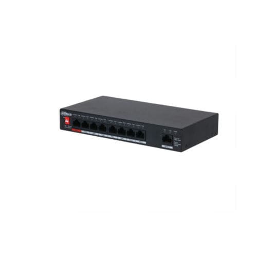 Conmutador Ethernet de sobremesa - PFS3009-8ET1GT-96 - Zhejiang Dahua Technology Co.,Ltd. - no administrable / 2 puertos / de nivel 2