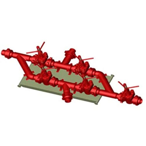 Manifold multivía - Mud - Jiangsu Zhengxuan Petroleum Machinery Co., Ltd. - para tuberías