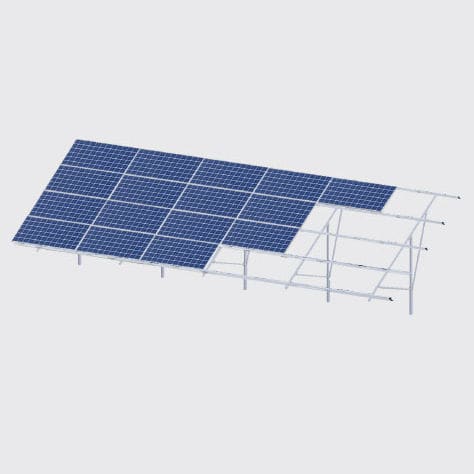Seguidor solar fijo - Single Pole - Arctech Solar - fotovoltaico