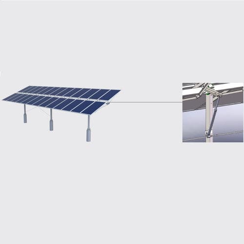 Seguidor solar ajustable manualmente - Arctech Solar - fijo / fotovoltaico