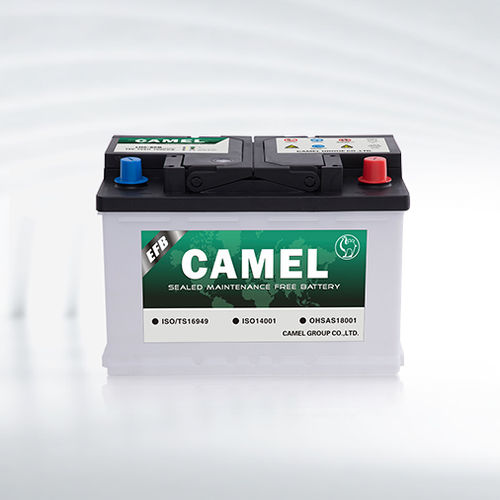 Batería ácido-plomo - EFB - CAMEL GROUP CO., LTD - rectangular / 12 V / para aplicaciones automóviles
