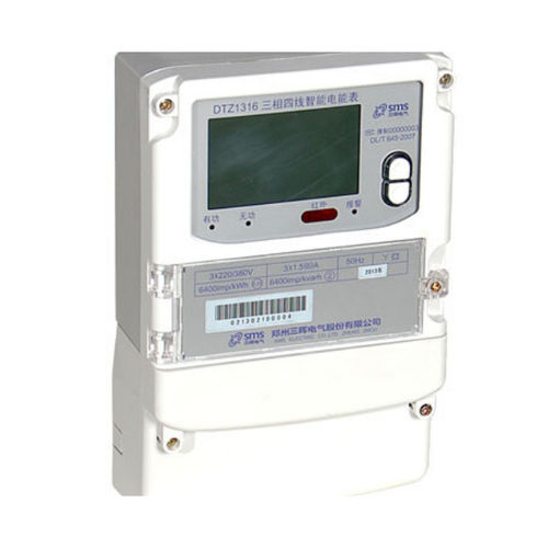 Contador de energía eléctrica trifásico - DTZ1316 - SMS Electric Co.,Ltd.Zhengzhou - de pared / con pantalla LCD / inteligente