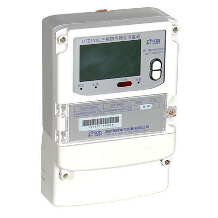 Contador de energía eléctrica trifásico - DTSD1316 series - SMS Electric Co.,Ltd.Zhengzhou - de pared / con pantalla LCD / programable