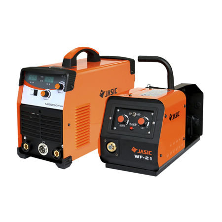 Soldadora para soldaduras por puntos - MIG250F/315F - Shenzhen JASIC Technology Company - portátil / accionamiento del hilo con 4 rodillos / inverter
