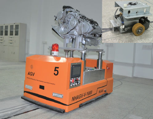 AGV para cargas pesadas - Wuxi Frederick Measurement and Control Instrument Co., Ltd. - con guiado magnético / con plataforma