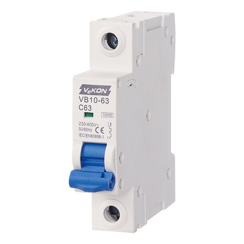 Disyuntor miniatura - VB10-63  - ZHEJIANG VEKON TECHNOLOGY CO.,LTD - térmico / contra cortocircuitos / para sobrecargas