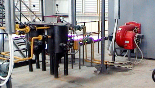 Generador de aire caliente estacionario - KEDA INDUSTRIAL GROUP COMPANY - de gasóleo / industrial / vertical