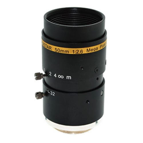Objetivo de cámara para la visión industrial - E3122F - Xiamen Leading Optics Co., Ltd - de alta resolución / de resolución megapixel / de baja distorsión