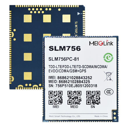 Módulo inalámbrico Bluetooth - SLM756 - MeiG Smart Technology Company - WiFi / de datos