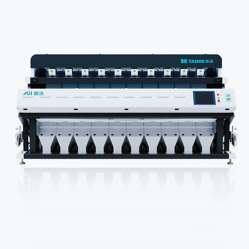 Máquina clasificadora para la industria agroalimentaria - 6SXM series - Hefei Taihe Intelligent Technology Group Co.,Ltd. - óptica / para arroz / de alta velocidad