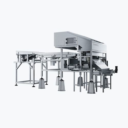 Máquina clasificadora para la industria agroalimentaria - 6SXL-1200KD2YIII - Hefei Taihe Intelligent Technology Group Co.,Ltd. - por color / óptica / con plataforma