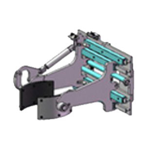 Pinza de elevación bloque - DT03G-A1 - Anqing Liandong Engineering Trucks Attachments Co., Ltd - vertical / mecánica