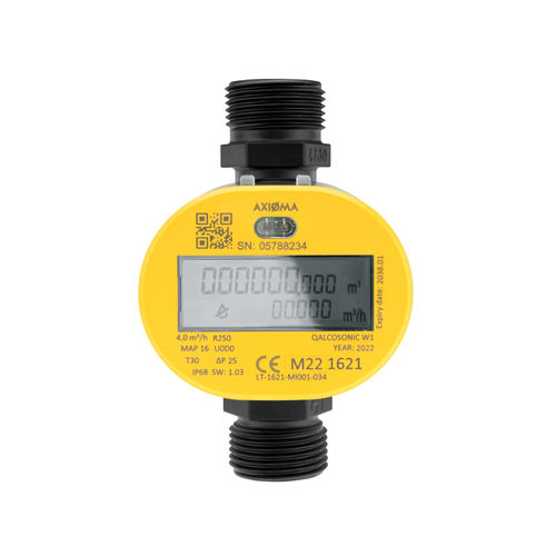 Contador de agua por ultrasonidos -  QALCOSONIC W1 *B - UAB Axioma Metering - digital / residencial / industrial