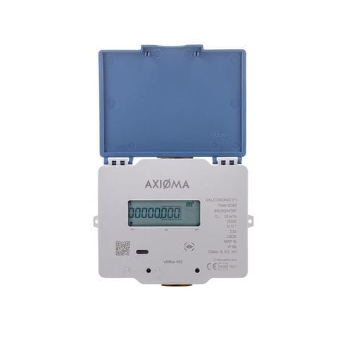 Caudalímetro por ultrasonidos - QALCOSONIC F1 - UAB Axioma Metering - para agua / DN50 - 2" / DN80 - 3"