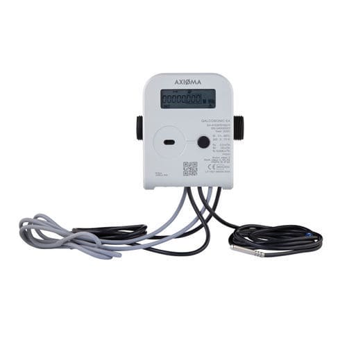 Contador de energía térmica digital - QALCOSONIC E4 - UAB Axioma Metering - por ultrasonidos / BACnet / Modbus